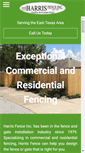 Mobile Screenshot of harrisfence.net